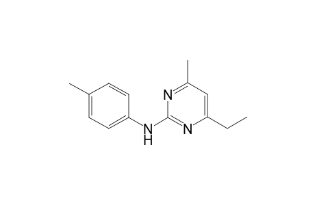 4-Ethyl-6-methyl-2-(4-toluidino)pyrimidin-nitrate