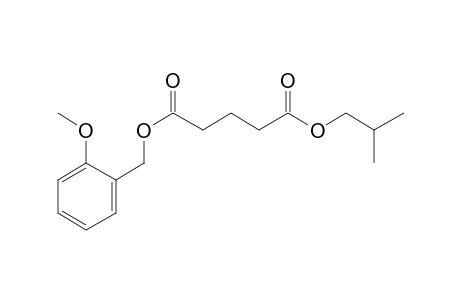 Glutaric acid, isobutyl 2-methoxybenzyl ester