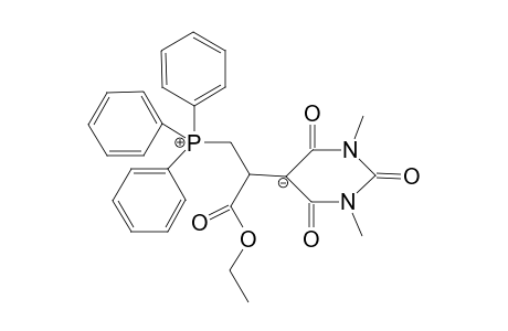 Ethyl 2-(N,N'-dimeythylbarbituric acid-5-yl-5-ylid)-3-triphenylphosphoniopropionate