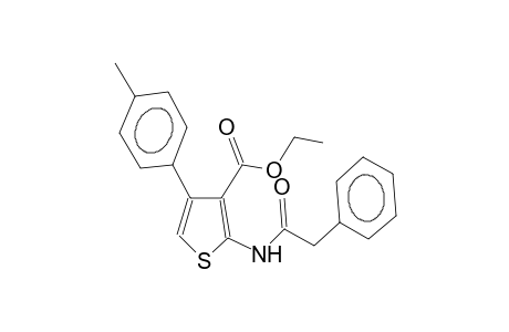 ethyl 2-benzylcarbamido-4-(p-tolyl)thiophene-3-carboxylate