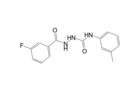 2-(3-fluorobenzoyl)-N-(3-methylphenyl)hydrazinecarboxamide