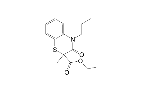 2-Methyl-3-oxo-4-propyl-1,4-benzothiazine-2-carboxylic acid ethyl ester