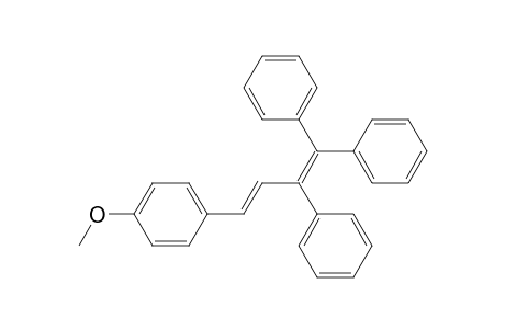 Benzene, 1-methoxy-4-(3,4,4-triphenyl-1,3-butadienyl)-, (E)-