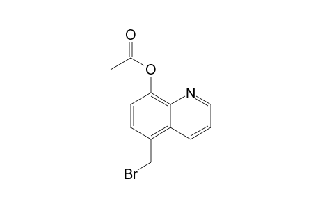 5-(Bromomethyl)quinolin-8-yl acetate
