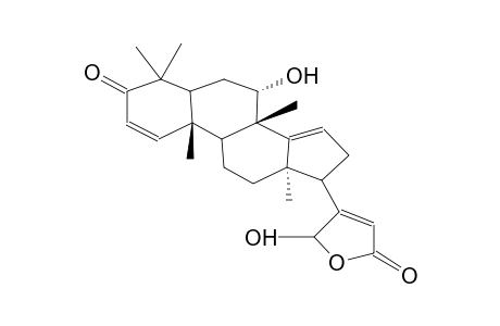 7-ALPHA,21-DIHYDROXY-3-OXO-24,25,26,27-TETRANORAPOTIRUCALL-1,14,20(22)-TRIEN-21,23-OLIDE