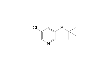 3-(tert-Butylthio)-5-chloropyridine