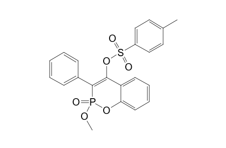 4-methylbenzenesulfonic acid (8-keto-8-methoxy-9-phenyl-7-oxa-8$l^{5}-phosphabicyclo[4.4.0]deca-1,3,5,9-tetraen-10-yl) ester