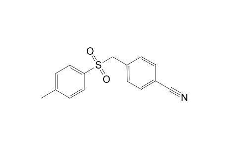 4-(p-tolylsulfonylmethyl)benzonitrile