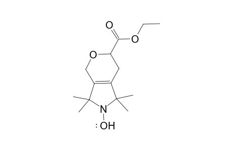 1,1,3,3-Tetramethyl-6-(ethoxycarbonyl)-1,3,4,5,6,7-hexahydro-2H-pyrano[3,4-c]pyrrol-2-yloxyl radical