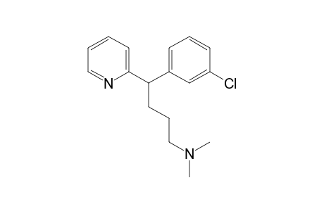 4-(3-Chlorophenyl)-N,N-dimethyl-4-(2-pyridyl)butan-1-amine