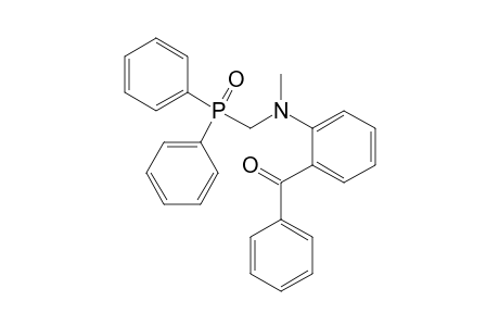 o-[Diphenylphosphinoylmethyl(methyl)amino]phenyl phenyl ketone