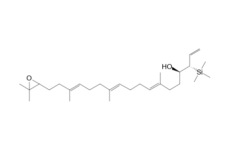 (3S,4R,7E,11E,15E)-18-(3,3-dimethyl-2-oxiranyl)-7,12,16-trimethyl-3-trimethylsilyl-4-octadeca-1,7,11,15-tetraenol
