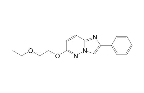 6-(2-Ethoxyethoxy)-2-phenylimidazo[1,2-b]pyridazine