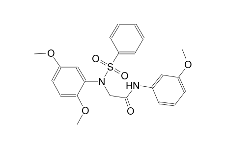 acetamide, 2-[(2,5-dimethoxyphenyl)(phenylsulfonyl)amino]-N-(3-methoxyphenyl)-