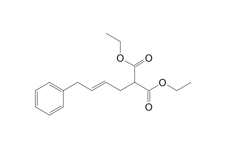 Propanedioic acid, (4-phenyl-2-butenyl)-, diethyl ester, (E)-