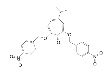 4-Isopropyl-2,7-bis(4-nitrobenzyloxy)tropone