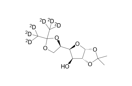 1,2-O-isopropylidene-5,6-O-isopropylidene-D6-5,6-.alpha.-D-gluocofurannose
