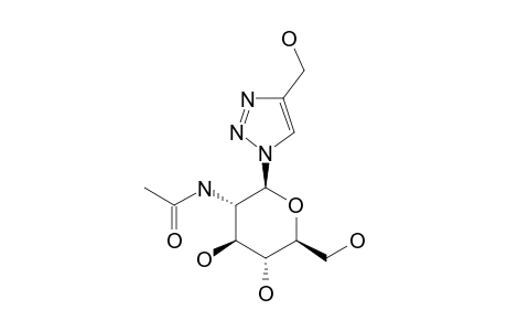 4-HYDROXYMETHYL-1-(2-ACETAMIDO-2-DEOXY-BETA-D-GLUCOPYRANOSYL)-1H-1,2,3-TRIAZOLE