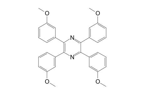2,3,5,6-Tetrakis(3-methoxyphenyl)pyrazine