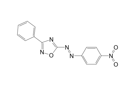 1,2,4-Oxadiazole, 5-[(4-nitrophenyl)azo]-3-phenyl-