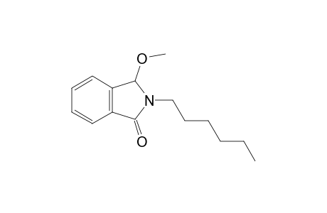 2-hexyl-3-methoxyisoindolin-1-one