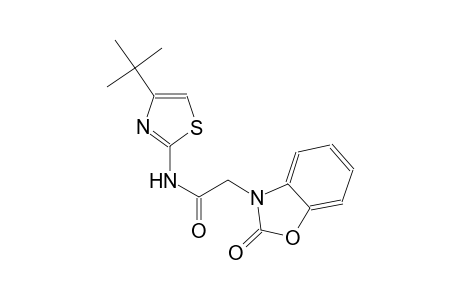 3-benzoxazoleacetamide, N-[4-(1,1-dimethylethyl)-2-thiazolyl]-2,3-dihydro-2-oxo-