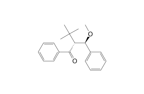 1-Butanone, 2-(methoxyphenylmethyl)-3,3-dimethyl-1-phenyl-, (R*,R*)-(.+-.)-