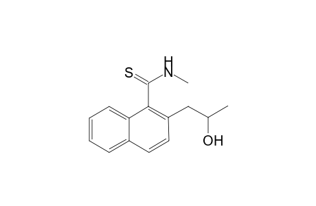 2-(2-Hydroxypropyl)-N-methyl-1-thionaphthamide