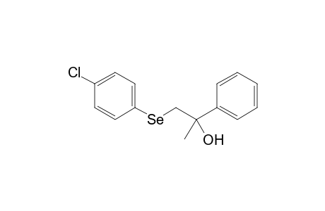 1-(4-Chloro-phenyl selanyl)-2-phenyl propan-2-ol