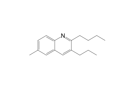 2-butyl-6-methyl-3-propyl-quinoline