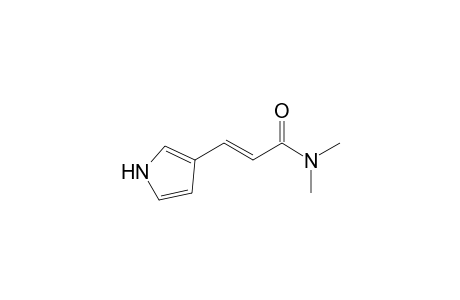 (E)-N,N-Dimethyl 3-(1H-pyrrol-3-yl)prop-2-enamide