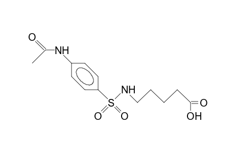 5-(N-Acetyl-sulfanilamido)-pentanoic acid