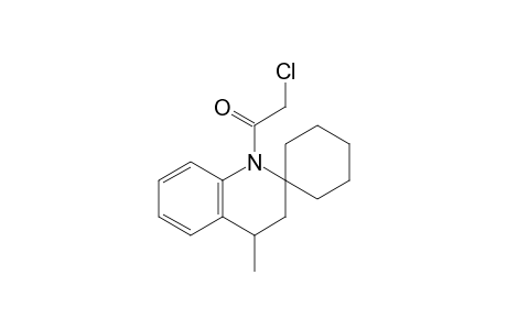 N-.alpha.-Chloroacetyl-3,4-dihydro-4-methyl-spiro[quinoline-2',1'-cyclohexane]