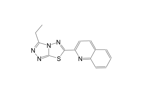 quinoline, 2-(3-ethyl[1,2,4]triazolo[3,4-b][1,3,4]thiadiazol-6-yl)-