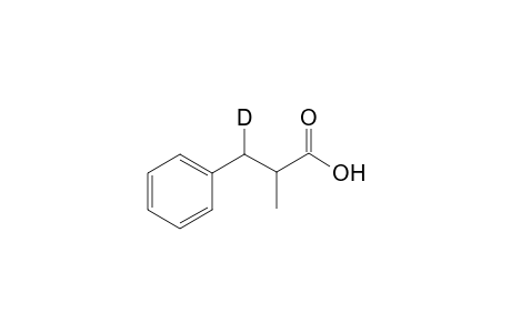 3-Deuterio-2-methyl-3-phenylpropionic acid