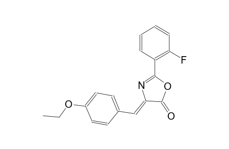 (4Z)-4-(4-ethoxybenzylidene)-2-(2-fluorophenyl)-1,3-oxazol-5(4H)-one
