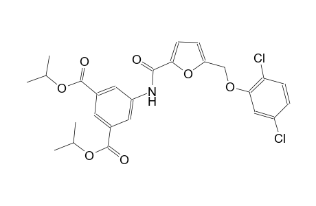 diisopropyl 5-({5-[(2,5-dichlorophenoxy)methyl]-2-furoyl}amino)isophthalate
