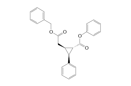 TRANS-(+/-)-PHENYL-2-[2-(BENZYLOXY)-2-OXOETHYL]-3-PHENYLCYCLOPROPANE-1-CARBOXYLATE