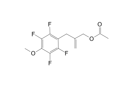 2-(2,3,5,6-tetrafluoro-4-methoxybenzyl)allyl acetate
