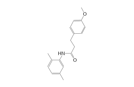 N-(2,5-dimethylphenyl)-3-(4-methoxyphenyl)propanamide