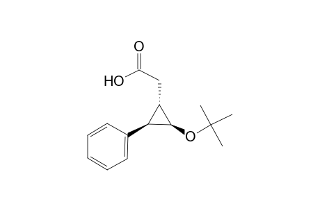 (1S,2R,3R)-2-tert-Butoxy-3-phenylcyclopropyl)ethanoic acid