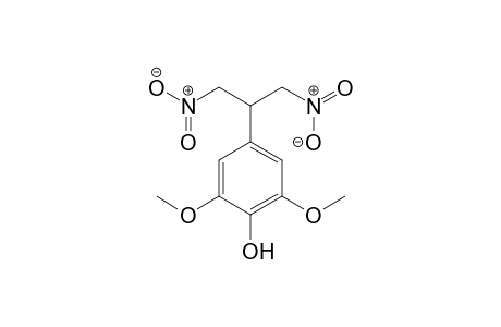 2-(3,5-Dimethoxy-4-hydroxyphenyl)-1,3-dinitropropane