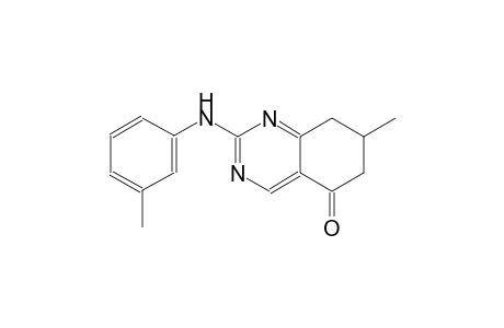7-methyl-2-(3-toluidino)-7,8-dihydro-5(6H)-quinazolinone