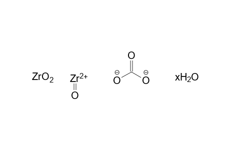 zirconium carbonate, hydrated