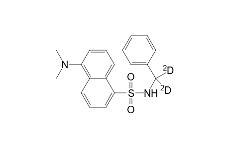 1-Dimethylaminonaphthalene-5-sulphonyl-D2-benzylamine