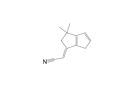 1,2,3,4-Tetrahydropentalene, 1,1-dimethyl-3-cyanomethylene-