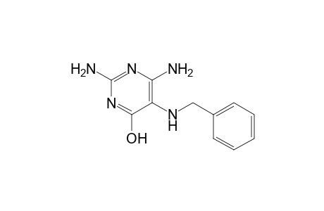 4-Pyrimidinol, 2,6-diamino-5-[(phenylmethyl)amino]-