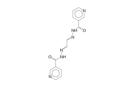 N'-((E,2E)-2-[2-(3-Pyridinylcarbonyl)hydrazono]ethylidene)nicotinohydrazide