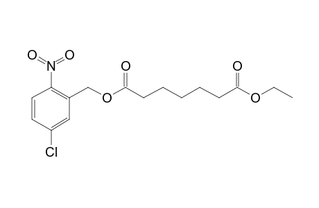 Pimelic acid, 5-chloro-2-nitrobenzyl ethyl ester