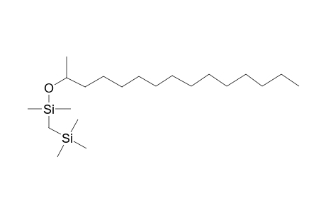 Dimethyl[(trimethylsilyl)methyl]silyl 1-methyltetradecyl ether